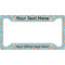 Foxy Yoga License Plate Frame - Style A
