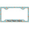 Foxy Yoga License Plate Frame - Style C