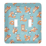 Foxy Yoga Light Switch Cover (2 Toggle Plate)