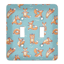 Foxy Yoga Light Switch Cover (2 Toggle Plate)