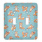 Foxy Yoga Light Switch Cover (2 Toggle Plate)