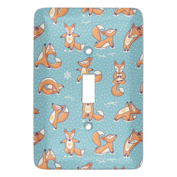Custom Foxy Yoga Light Switch Cover