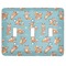 Foxy Yoga Light Switch Cover (3 Toggle Plate)