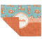 Foxy Yoga Linen Placemat - Folded Corner (double side)