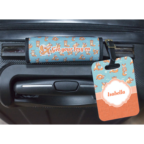 Foxy Yoga Luggage Wrap & Tag
