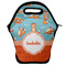 Foxy Yoga Lunch Bag - Front