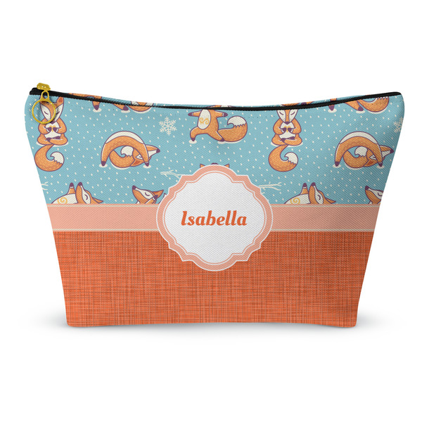 Custom Foxy Yoga Makeup Bag - Small - 8.5"x4.5" (Personalized)