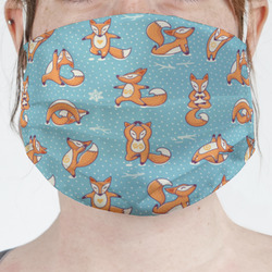 Foxy Yoga Face Mask Cover (Personalized)