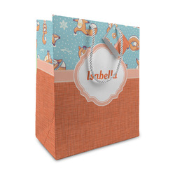 Foxy Yoga Medium Gift Bag (Personalized)