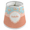 Foxy Yoga Poly Film Empire Lampshade - Angle View