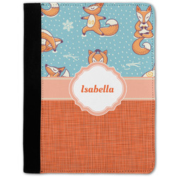 Foxy Yoga Notebook Padfolio - Medium w/ Name or Text