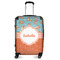 Foxy Yoga Suitcase - 24" Medium - Checked (Personalized)