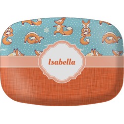 Foxy Yoga Melamine Platter (Personalized)