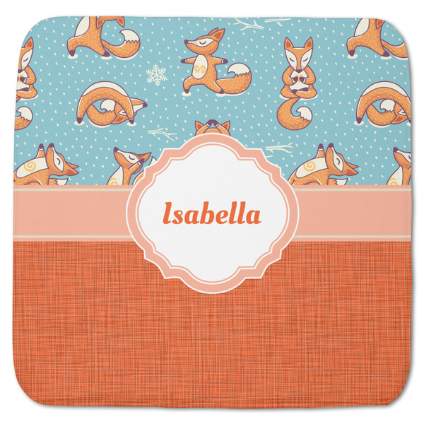 Custom Foxy Yoga Memory Foam Bath Mat - 48"x48" (Personalized)