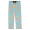 Foxy Yoga Mens Pajama Pants - Flat