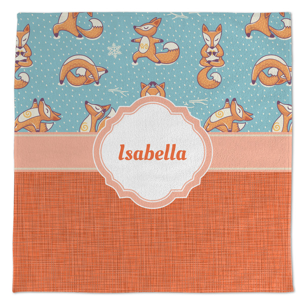 Custom Foxy Yoga Microfiber Dish Towel (Personalized)