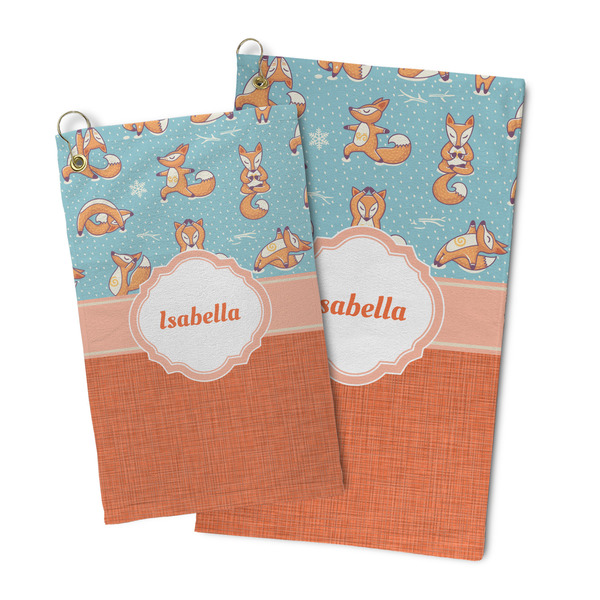Foxy Yoga Microfiber Golf Towel - PARENT/MAIN