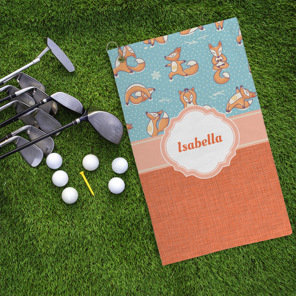 Foxy Yoga Microfiber Golf Towels - LIFESTYLE