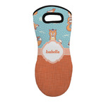 Foxy Yoga Neoprene Oven Mitt w/ Name or Text