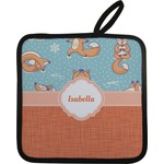 Foxy Yoga Pot Holder w/ Name or Text