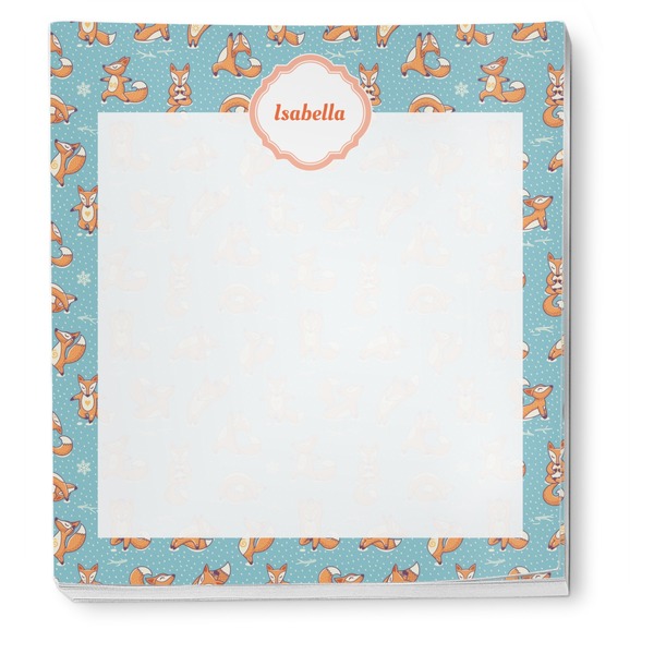 Foxy Yoga Notepad - Apvl
