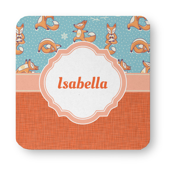 Foxy Yoga Paper Coasters - Approval