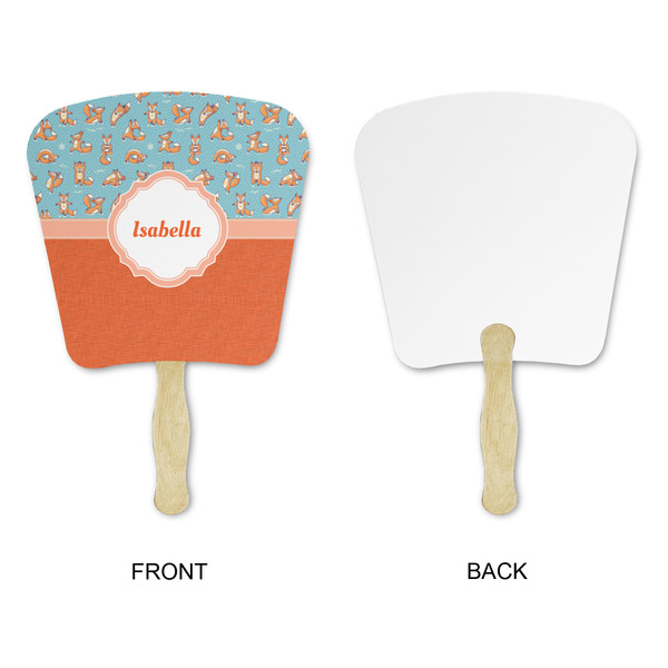 Foxy Yoga Paper Fans - Approval