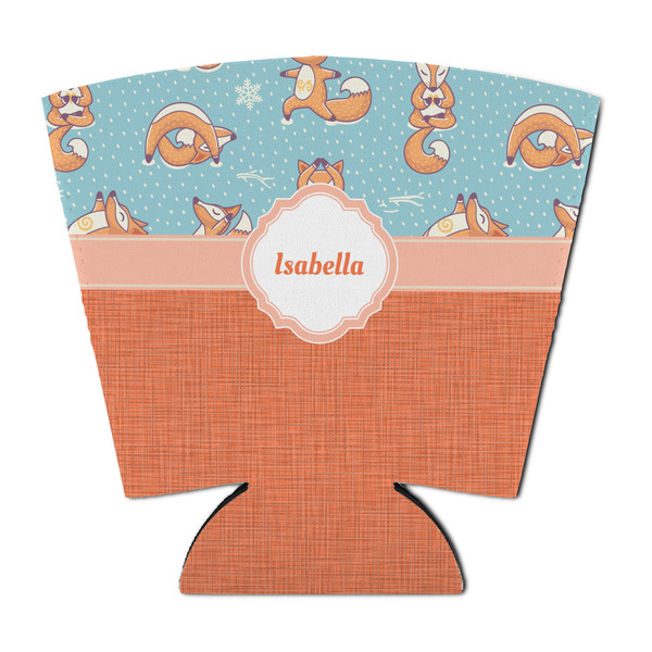 Foxy Yoga Party Cup Sleeves - with bottom - FRONT
