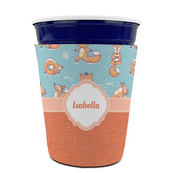 Foxy Yoga Party Cup Sleeves - without bottom - FRONT (on cup)