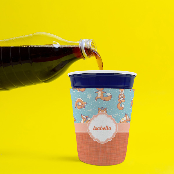 Foxy Yoga Party Cup Sleeves - without bottom - Lifestyle