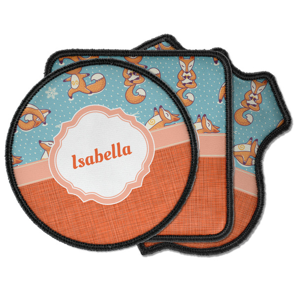 Custom Foxy Yoga Iron on Patches (Personalized)