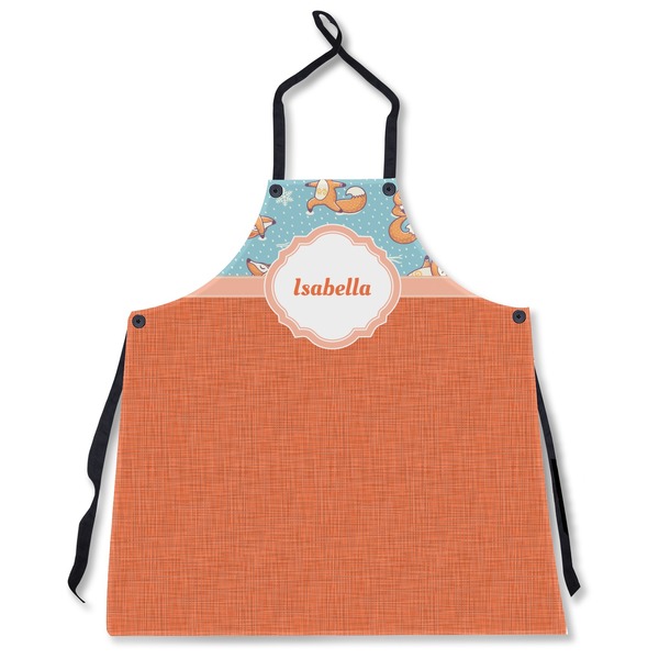 Custom Foxy Yoga Apron Without Pockets w/ Name or Text