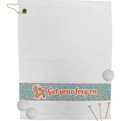Foxy Yoga Golf Bag Towel (Personalized)