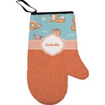 Foxy Yoga Right Oven Mitt (Personalized)