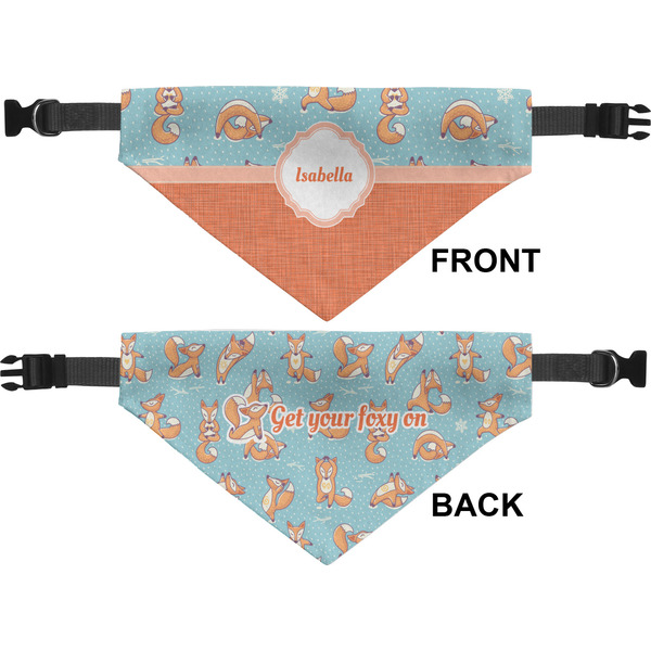Foxy Yoga Pet Bandana Approval
