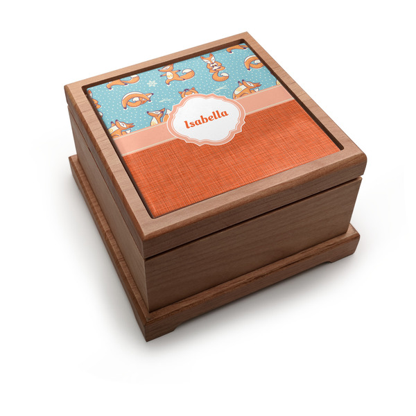 Custom Foxy Yoga Pet Urn w/ Name or Text