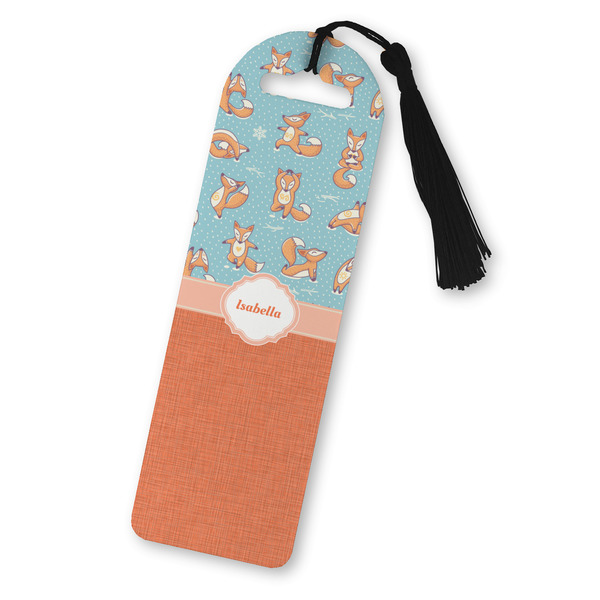 Custom Foxy Yoga Plastic Bookmark (Personalized)