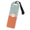 Foxy Yoga Plastic Bookmarks - Front