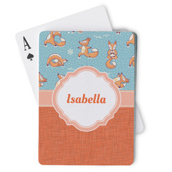 Foxy Yoga Playing Cards (Personalized)