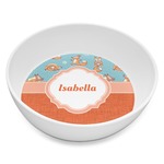 Foxy Yoga Melamine Bowl - 8 oz (Personalized)