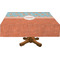 Foxy Yoga Rectangular Tablecloths (Personalized)