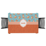Foxy Yoga Tablecloth - 58"x58" (Personalized)