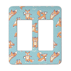 Foxy Yoga Rocker Style Light Switch Cover - Two Switch