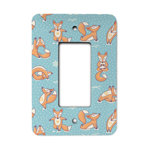 Custom Foxy Yoga Rocker Style Light Switch Cover