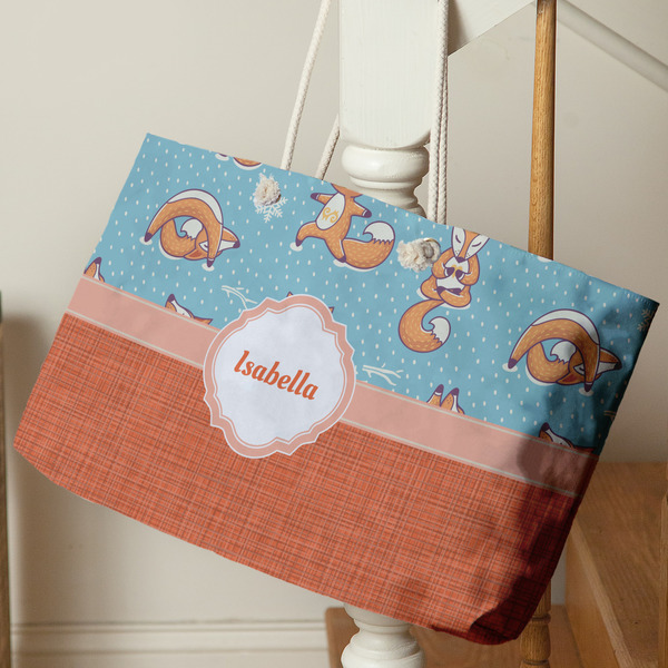 Foxy Yoga Large Rope Tote - Life Style