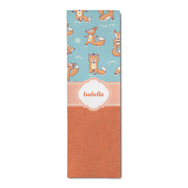 Custom Foxy Yoga Runner Rug - 2.5'x8' w/ Name or Text