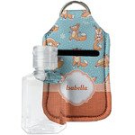 Foxy Yoga Hand Sanitizer & Keychain Holder - Small (Personalized)