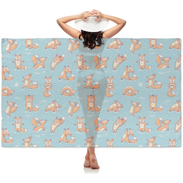Custom Foxy Yoga Sheer Sarong