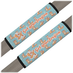 Foxy Yoga Seat Belt Covers (Set of 2) (Personalized)