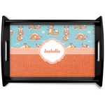 Foxy Yoga Wooden Tray (Personalized)